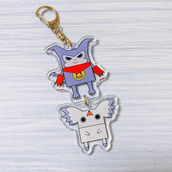 Digimon Tamers Minimalistic Hanging Charms