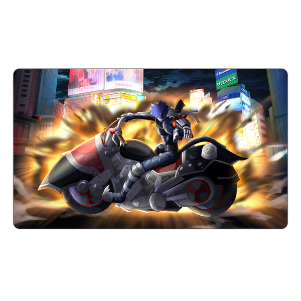 Beelzemon & Behemoth TCG Playmat