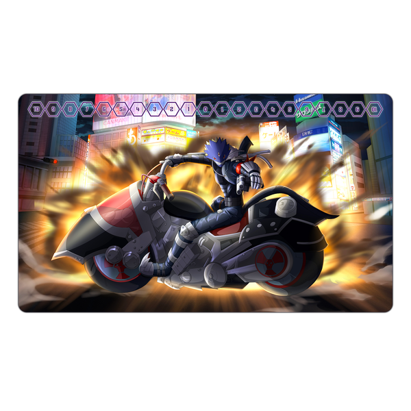 Beelzemon & Behemoth TCG Playmat