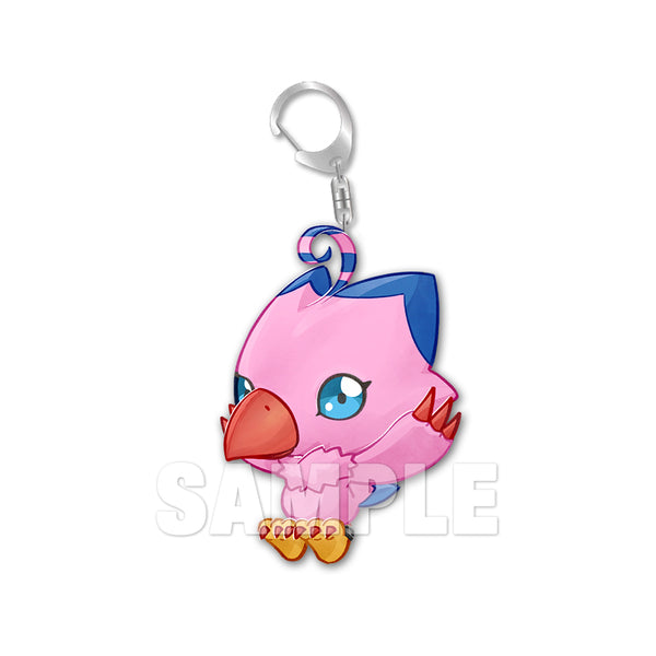 Biyomon Chibi Acrylic Keychain