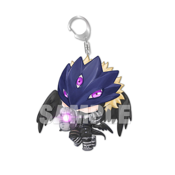 Beelzemon Burst Mode Chibi Acrylic Keychain
