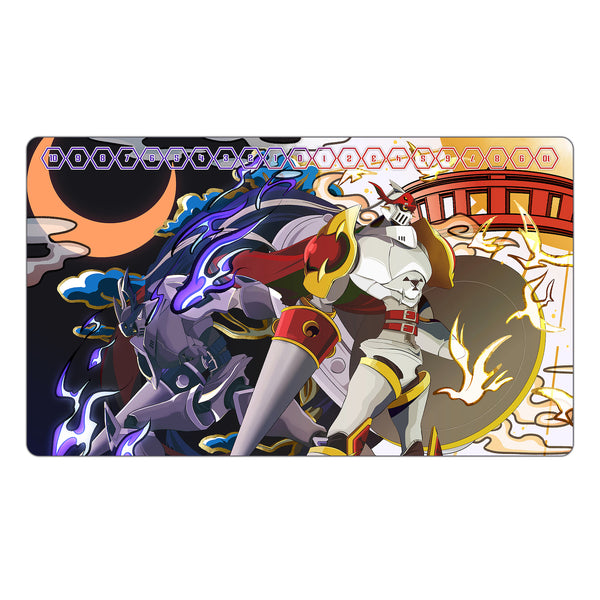 カオスギャランモン&ギャランモン TCG プレイマット