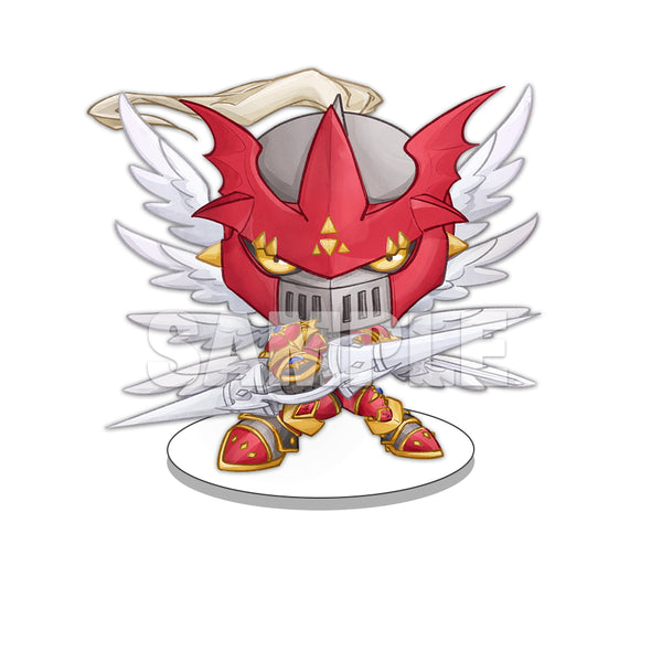Gallantmon Crimson Mode Acrylic Memory Marker
