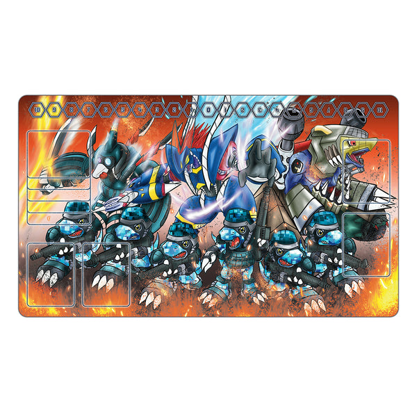 D-Brigade Mission Extermination TCG Playmat