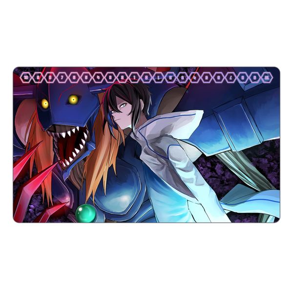 Diaboromon & Arata Sanada TCG Playmat