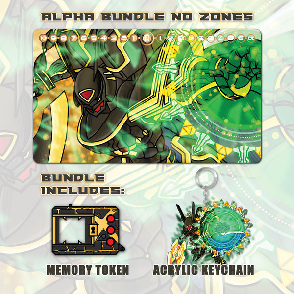 Alphamon Digitalize of Soul Playmat Bundle