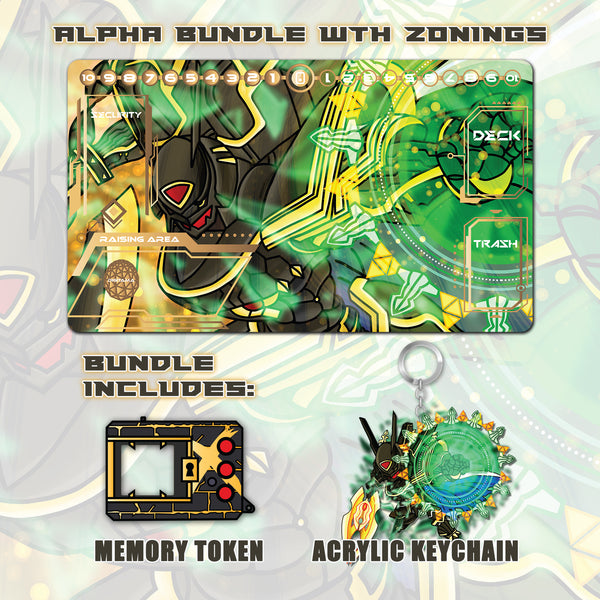Alphamon Digitalize of Soul Playmat Bundle
