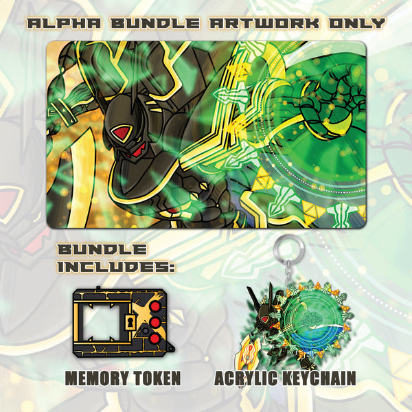 Alphamon Digitalize of Soul Playmat Bundle