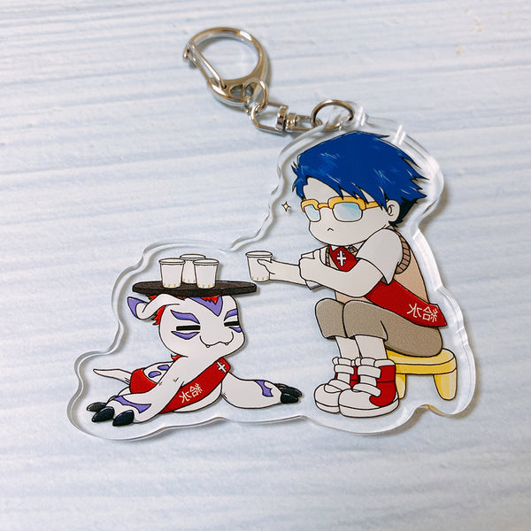 Digimon Adventure Sports Day Acrylic Charms