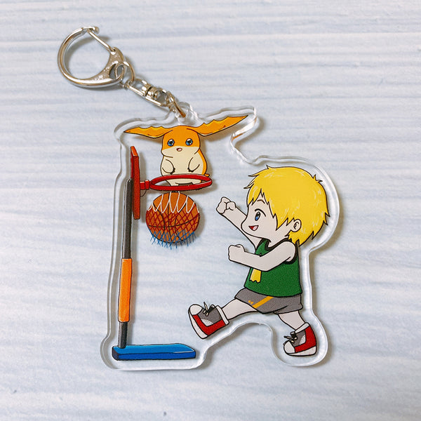 Digimon Adventure Sports Day Acrylic Charms