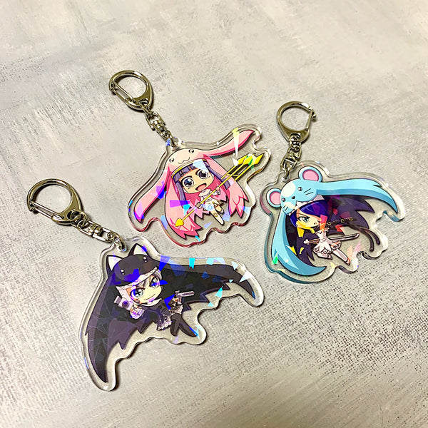 Sistermon Noir, Blanc & Ciel Cute Chibi Bundles