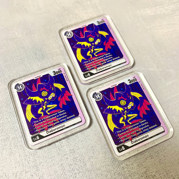 Diaboromon Token for Digimon Card Game