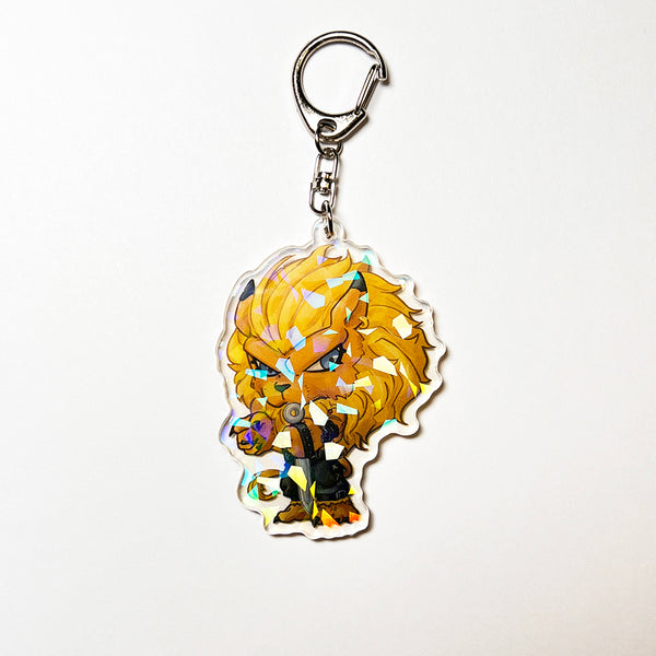 Leomon Chibi Acrylic Keychain