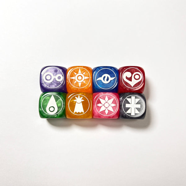 Adventure Crest 20mm Colored Dice