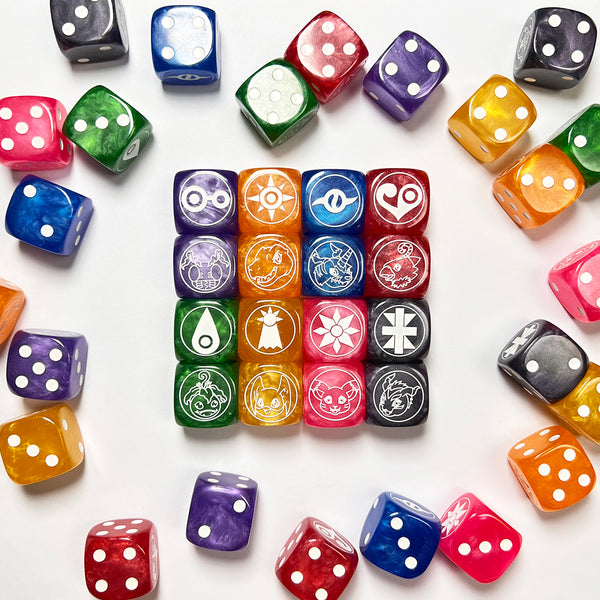 Adventure Crest 20mm Colored Dice