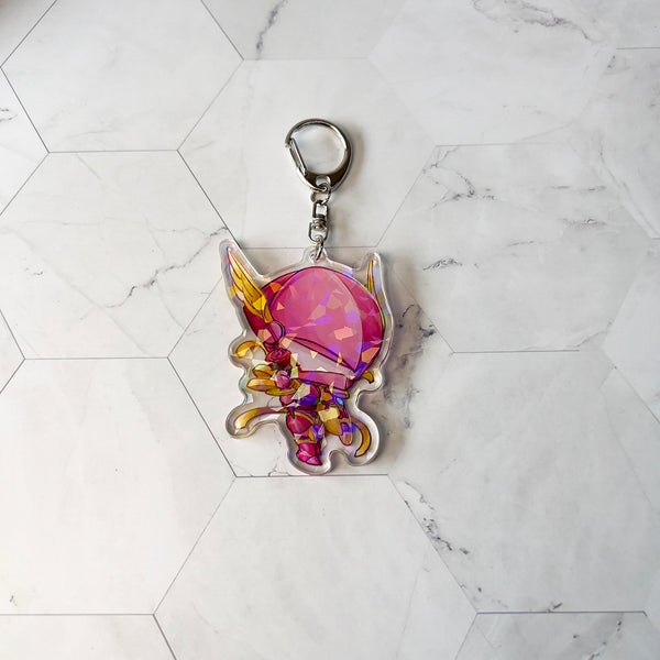 LordKnightmon Chibi Acrylic Keychain