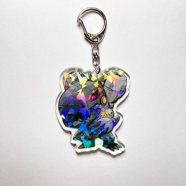 Machinedramon Chibi Acrylic Keychain