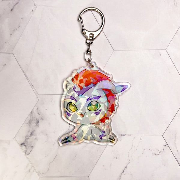 Gomamon Chibi Acrylic Keychain