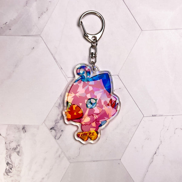 Biyomon Chibi Acrylic Keychain