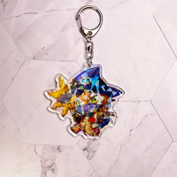 Wizardmon Chibi Acrylic Keychain