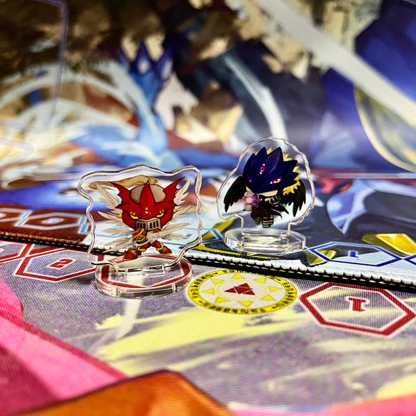 Gallantmon Crimson Mode Acrylic Memory Marker