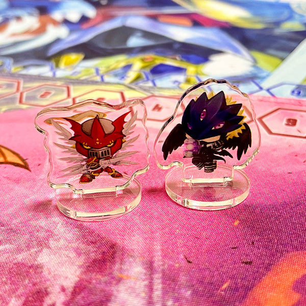 Gallantmon Crimson Mode Acrylic Memory Marker