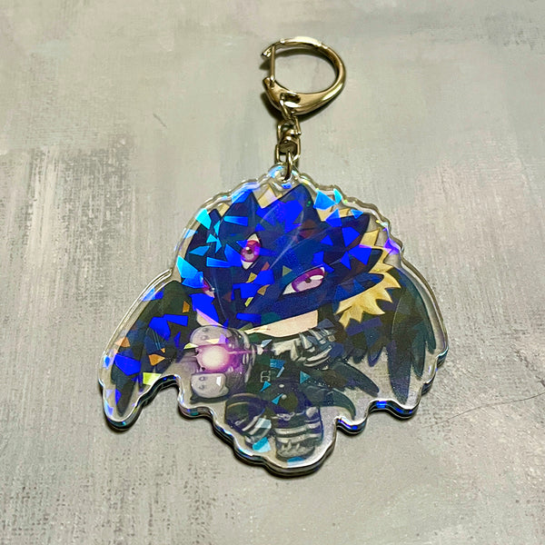 Beelzemon Burst Mode Chibi Acrylic Keychain