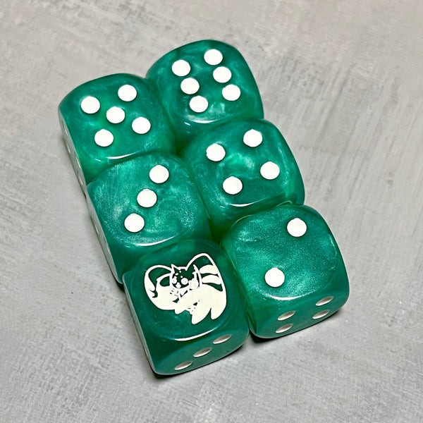 Guilmon, V-mon, Terriermon & Impmon 20mm Colored Dice