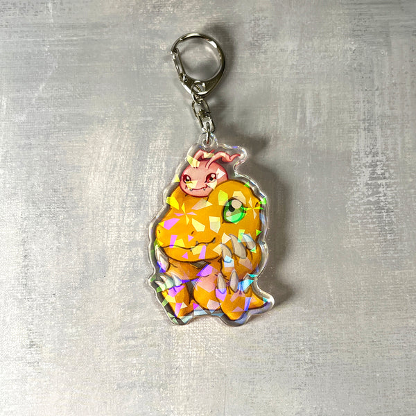 Agumon Chibi Acrylic Keychain
