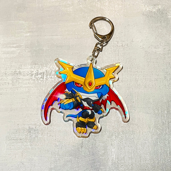 Imperialdramon Fighter Mode Chibi Acrylic Keychain