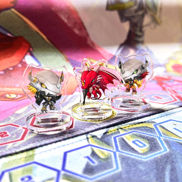 BlackWarGreymon Acrylic Memory Marker