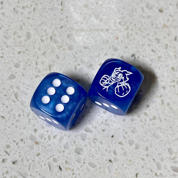Guilmon, V-mon, Terriermon & Impmon 20mm Colored Dice