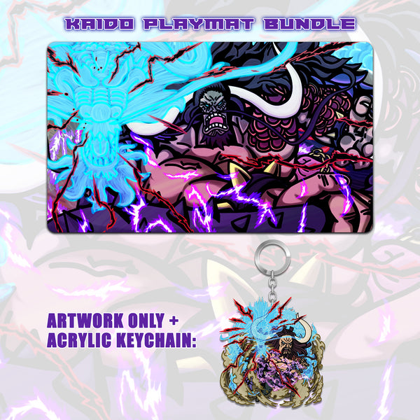 Kaido One Piece Playmat Bundle