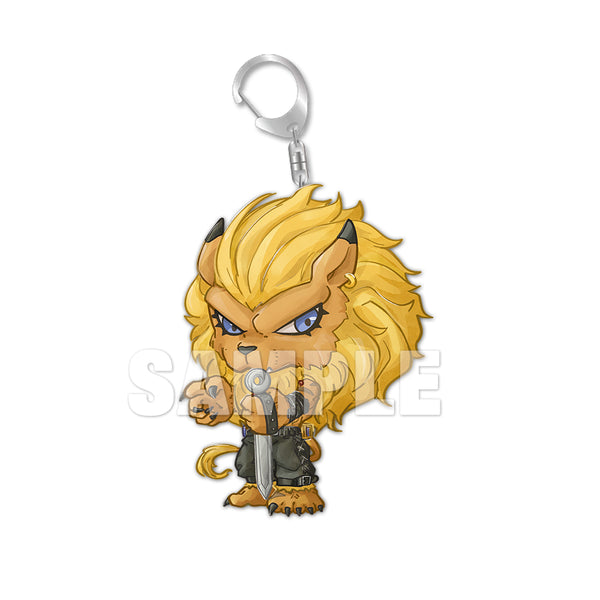 Leomon Chibi Acrylic Keychain