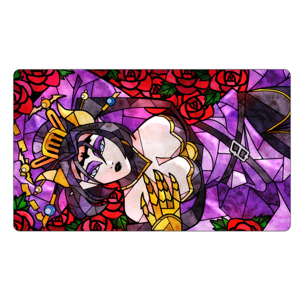 Lilithmon Stained Glass Art TCG Playmat