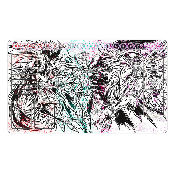 Angels of Light & Darkness Sumi-e TCG Playmat