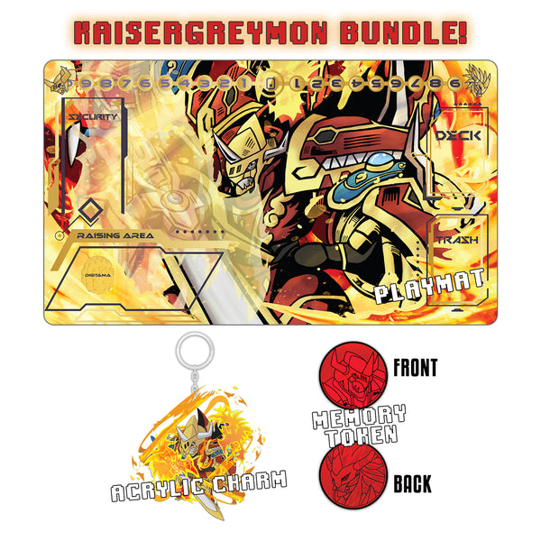 KaiserGreymon Playmat Bundle