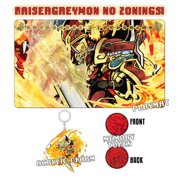 KaiserGreymon Playmat Bundle