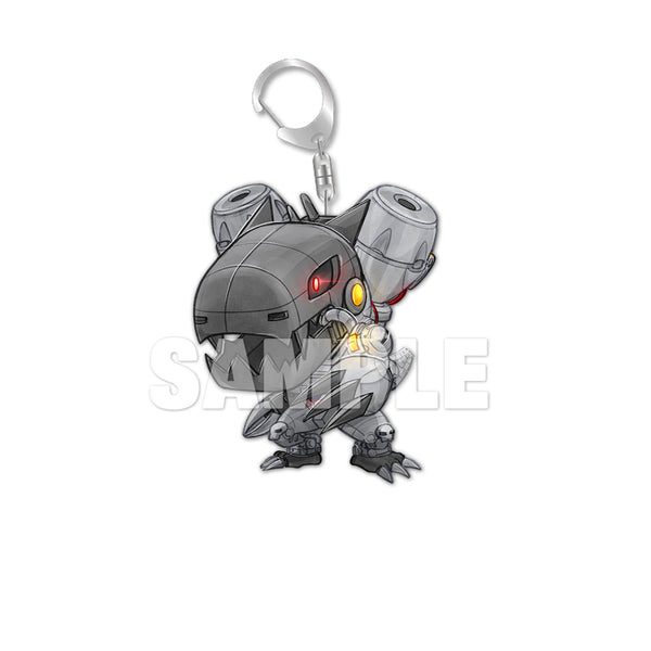 Machinedramon Chibi Acrylic Keychain