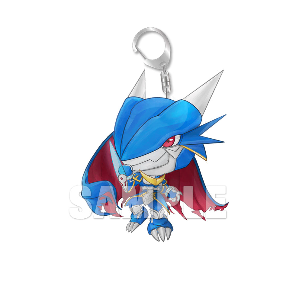Ulforceveedramon Chibi Acrylic Keychain – Usagi Draws