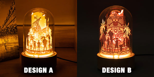 Pirate Kings Paper Cut-out Night Lamp
