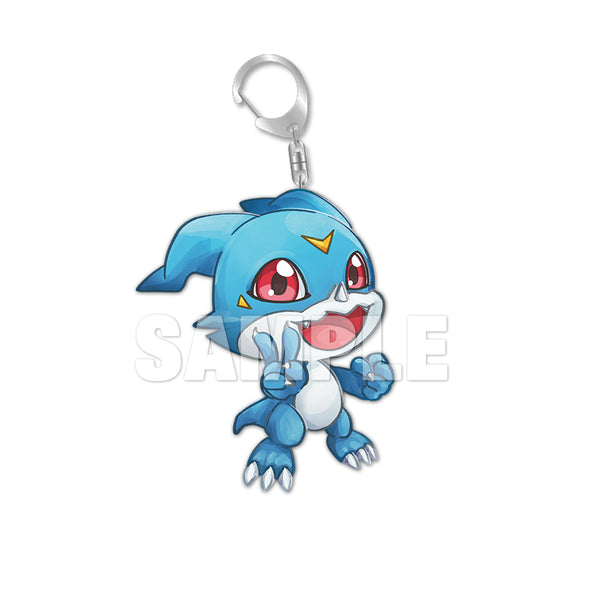 Veemon Chibi Acrylic Keychain