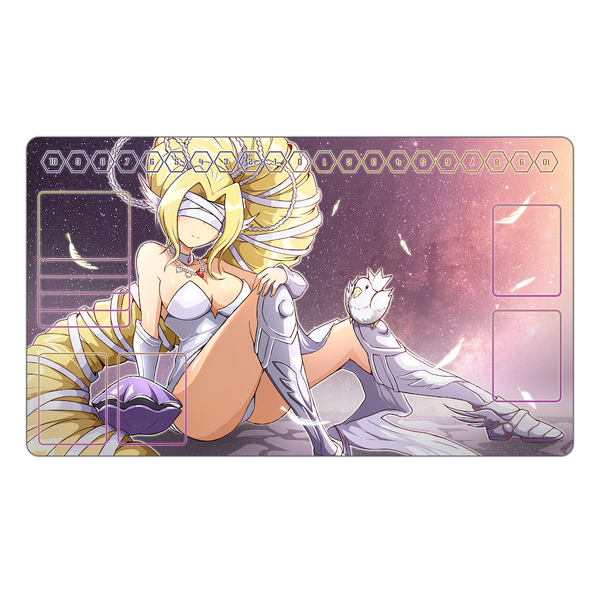 Venusmon with Hotan & Olive TCG Playmat