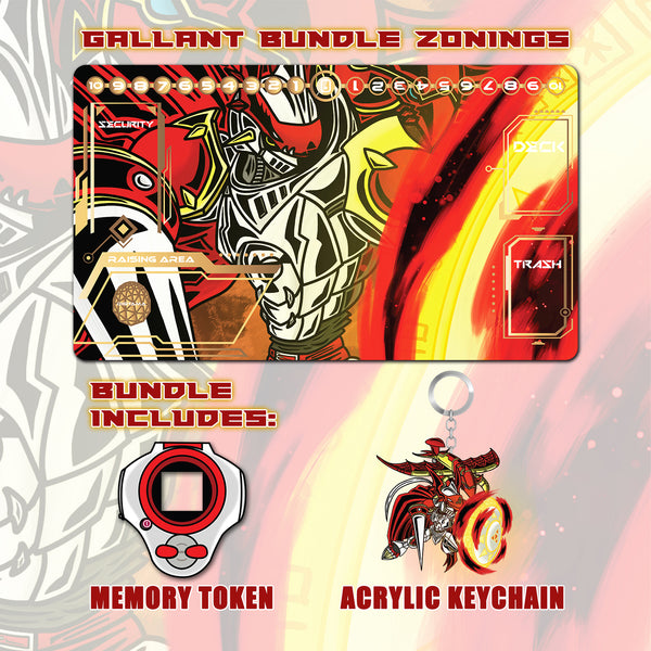 Gallantmon & Grani Playmat Bundle