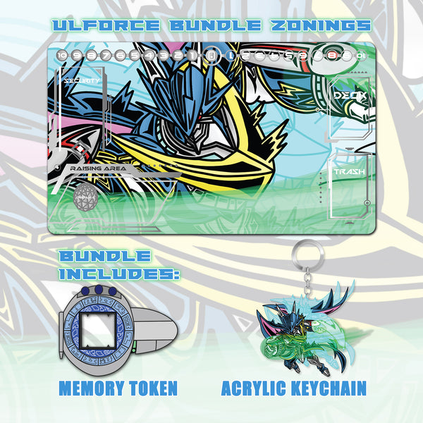 Victory Sword Ulforceveedramon Playmat Bundle