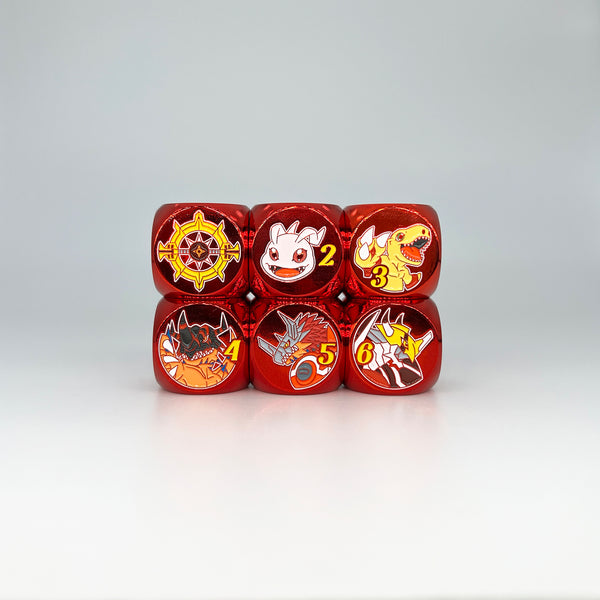 ShineGreymon Evolution Metal Dice [Limited Quantities in Stock]