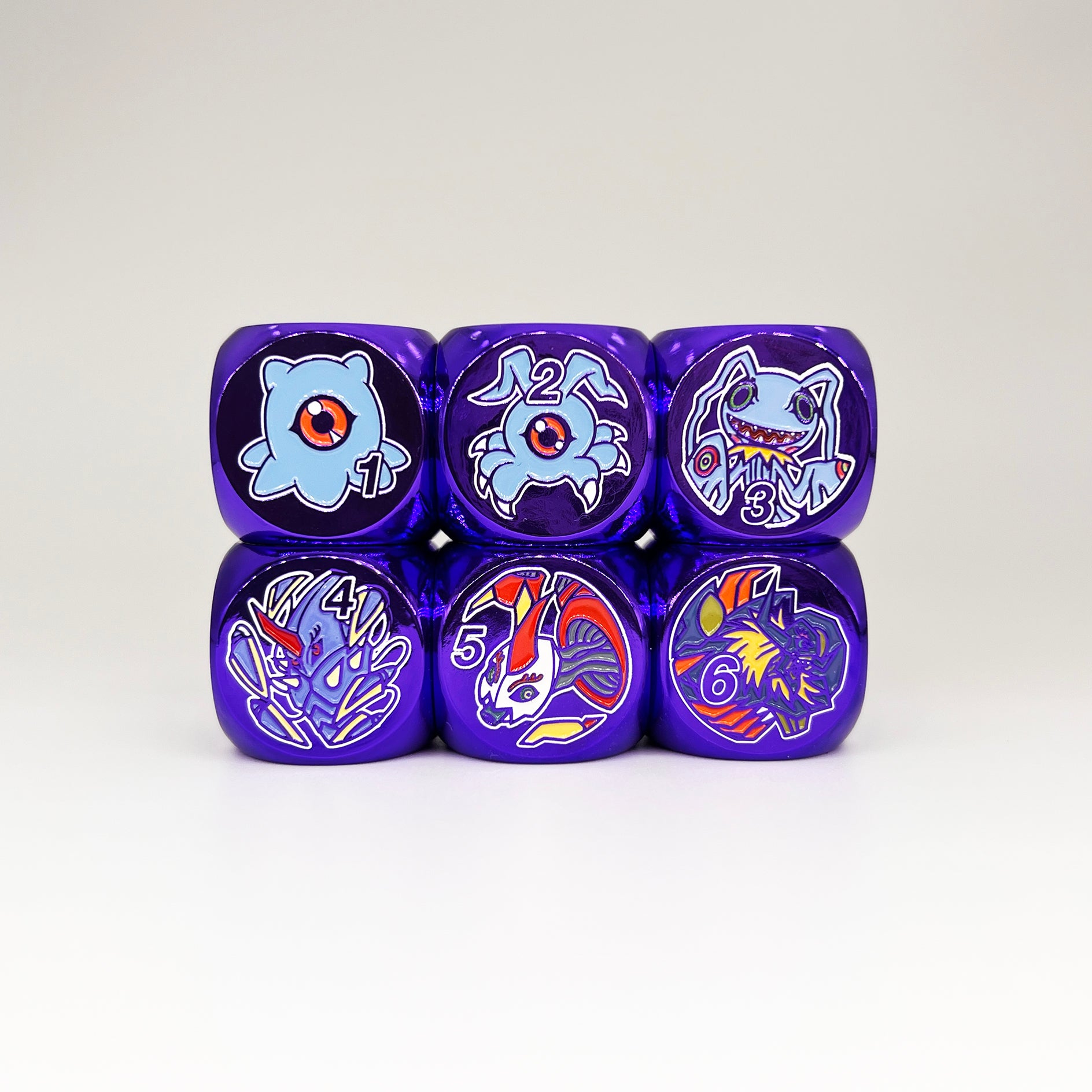 Diaboro Monster Evolution Metal Dice [Limited Quantities in Stock