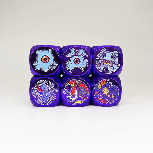 Diaboro Monster Evolution Metal Dice [Limited Quantities in Stock]