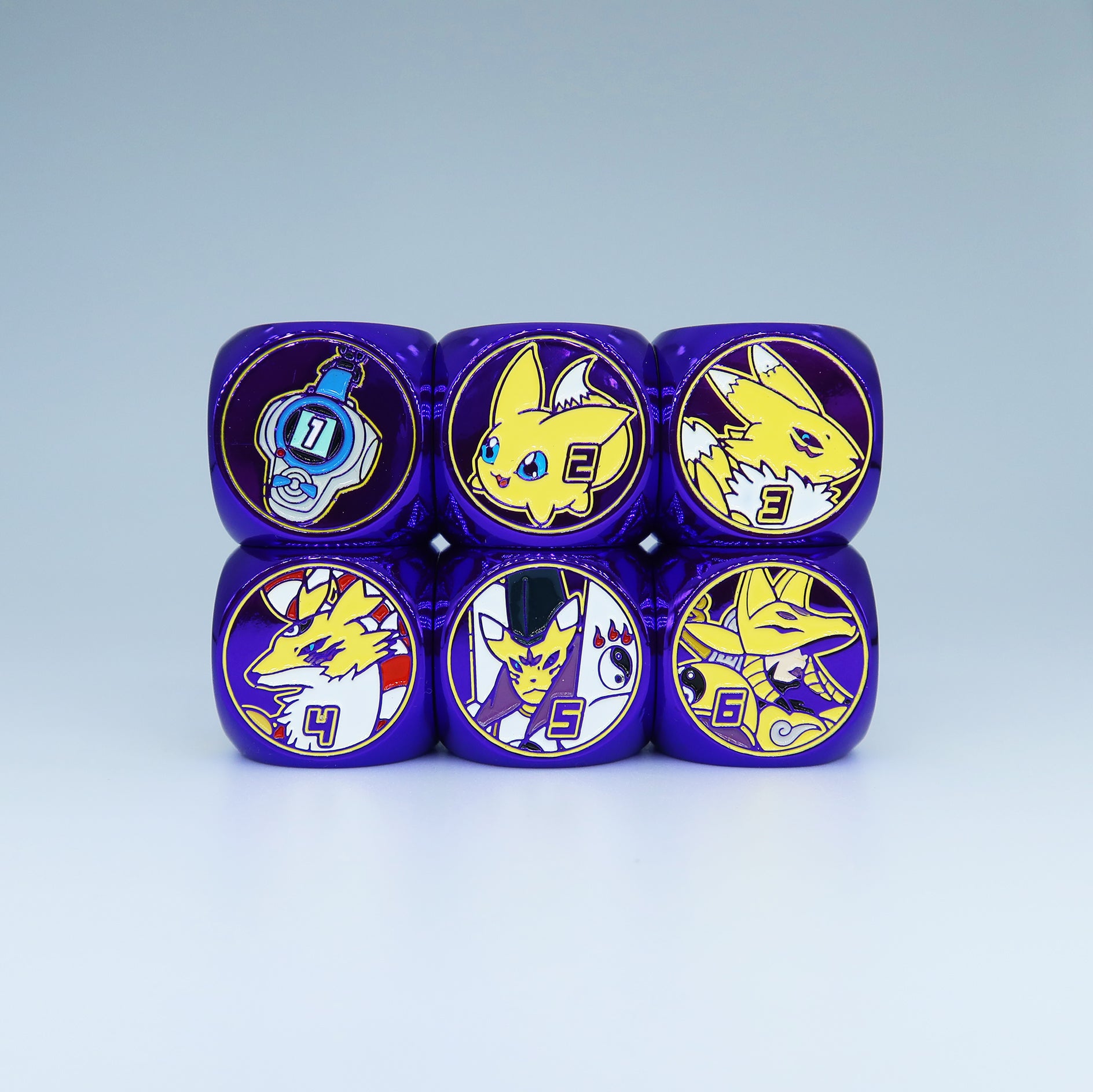 Sakuya Foxy Evolution Metal Dice [Limited Quantities in Stock