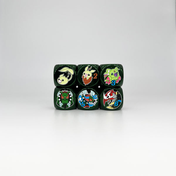 Imperial Wormmie Metal Dice [Limited Quantities in Stock]